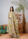 PC 438 Chinon Embroidery Work Gown With Dupatta Wholesale Suppliers In Mumbai